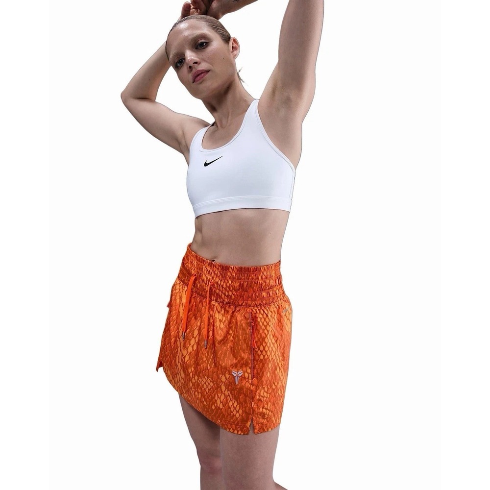 Nike Kobe Woven Skirt Womens Size XL-Tall 2-in-1 Safety Orange Snake‎ NWT $130